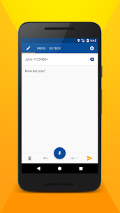 Write SMS by voice 4