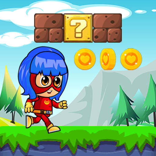 Super Lady Hero Adventure Worl logo