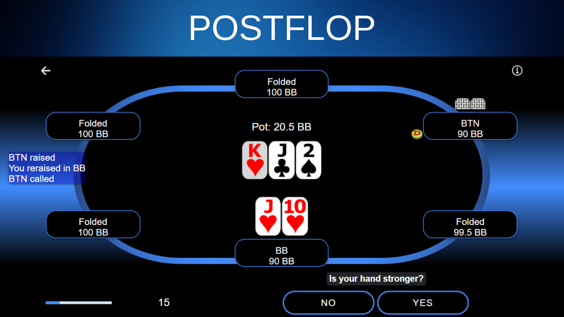 Android application Poker Trainer - Learn Poker screenshort