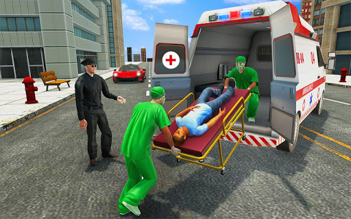 Télécharger Gratuit City Ambulance Emergency Rescue APK MOD (Astuce) screenshots 2