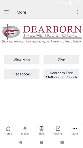 Dearborn Free Methodist Church Screen 3