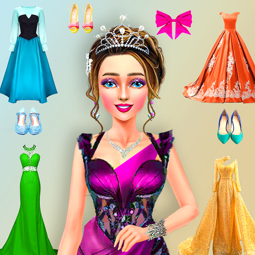 Queen Dress Up: Makeup Games