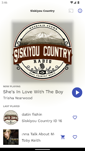 Android application Siskiyou Country screenshort