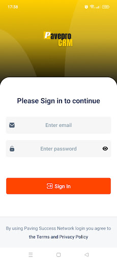 Android application Paving Success Network screenshort