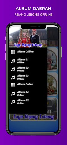 Android application Lagu Daerah Rejang Lebong Mp3 screenshort
