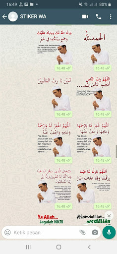Stiker WA Ulama 2021 WAStickeraApps