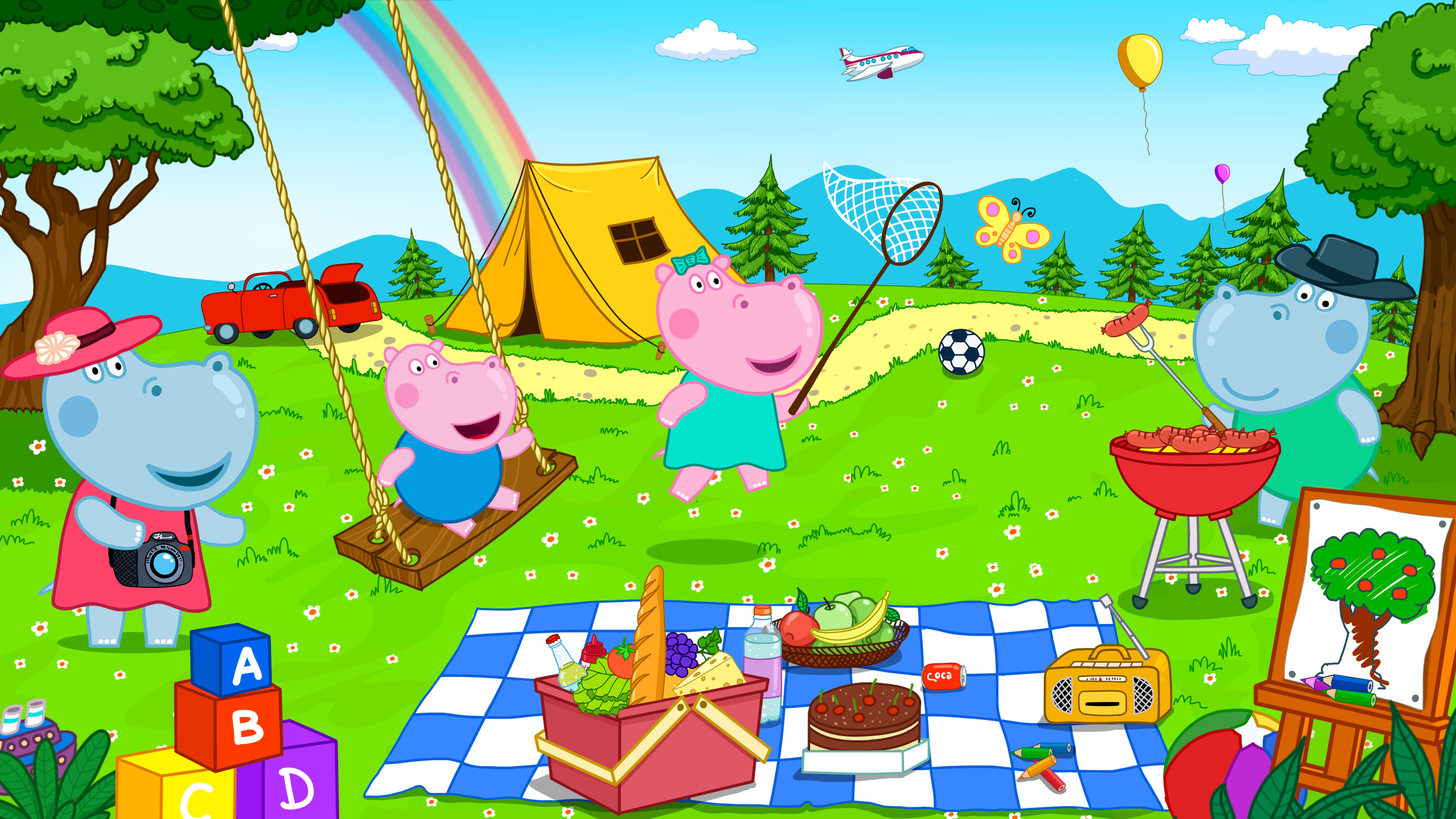 Kids games полная. Hippo Kids games. Colors Kids game. Игра Kids на телефон. Hippo supermarket game.