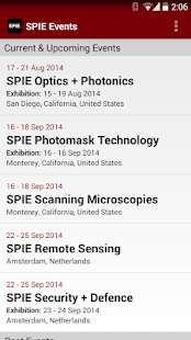 SPIE Conferences 6.3.1-store APK screenshots 2