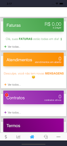 PS Telecom - Área do Assinante Screen 3