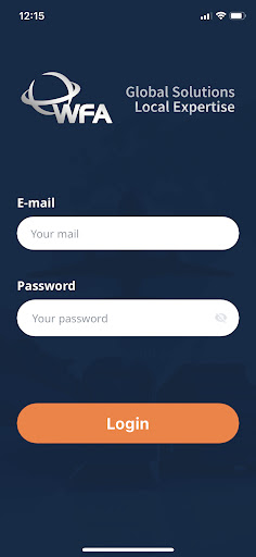 Android application WFA Members screenshort