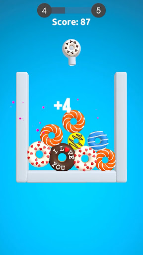 Android application Donuts Merge! screenshort