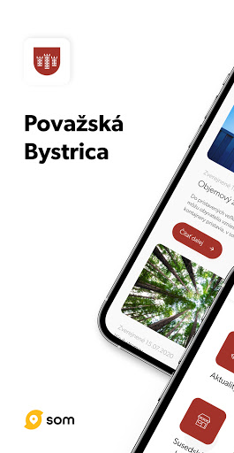 Android application Považská Bystrica screenshort