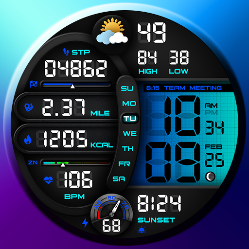 PER020 Meru Watch Face Download on Windows