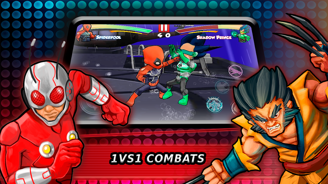 Superheroes Fighting Games 7.6 APK + Mod (Free purchase) for Android