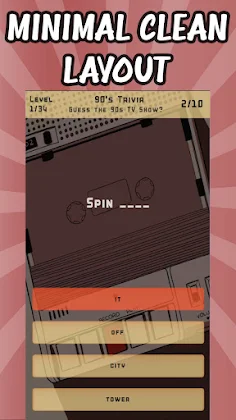90s Trivia Quiz Game - Screenshot 2