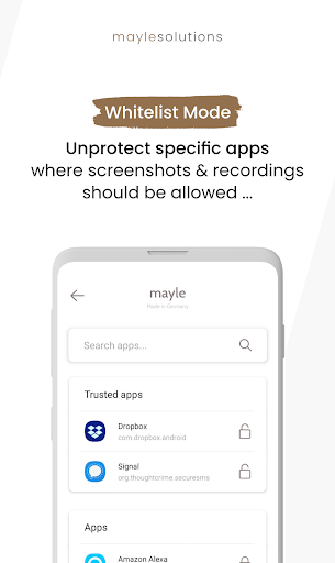 Screen Protector: Stop Spyware screenshot 3