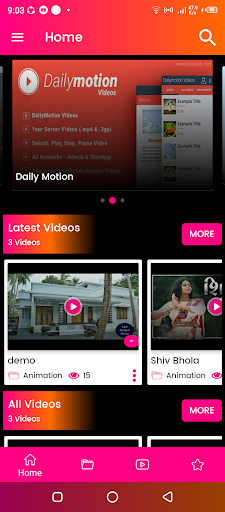 Mega Vid Library - Videos Bank Screen 2