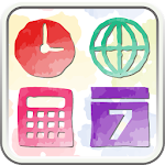 Cover Image of Download water color blooming Icon  APK