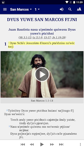 Android application Nasa Bible (traditional orth) screenshort