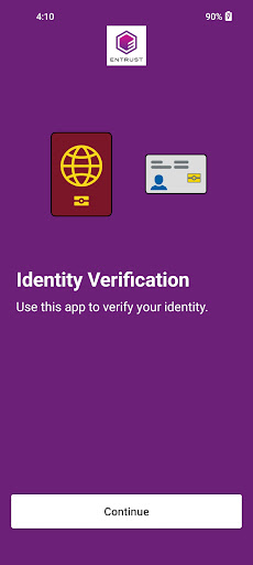 Android application IDVaaS Demo DL screenshort