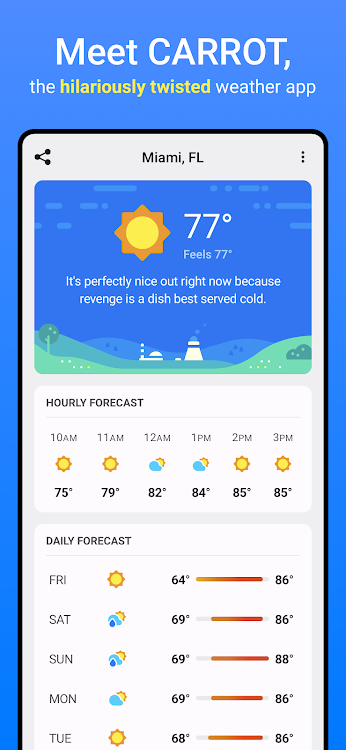 CARROT Weather - 2.5.2 - (Android)