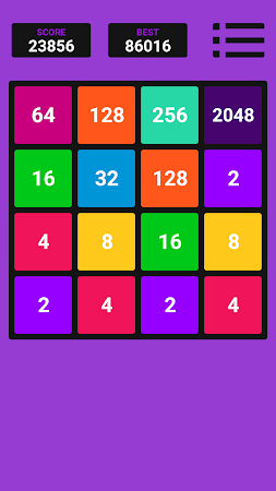 Game screenshot 2048 mod apk