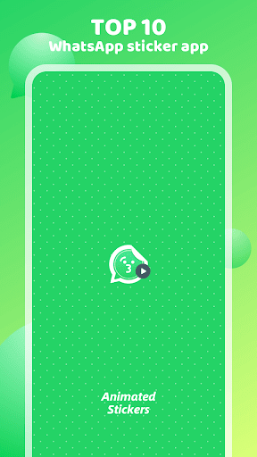 Android application Animated Sticker Maker for WA screenshort