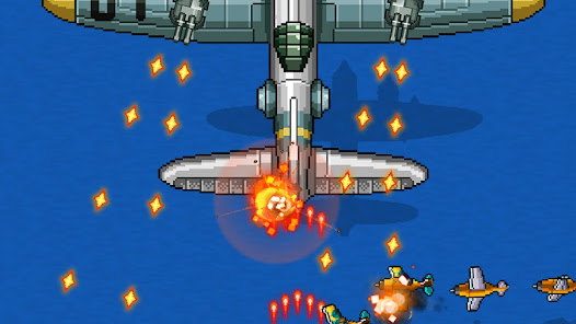 1945 Air Force v11.68 MOD APK (Unlimited Money, VIP, Immortality, Fuel) Gallery 3