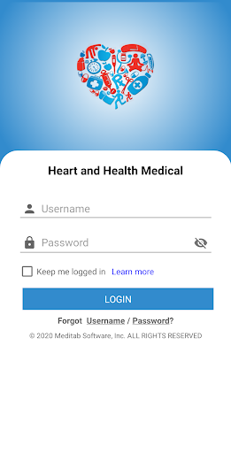 Android application Heart and Health screenshort