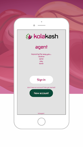 Android application KolaKash Agent screenshort