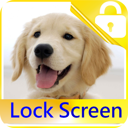 Golden Retriever Lock Screen logo