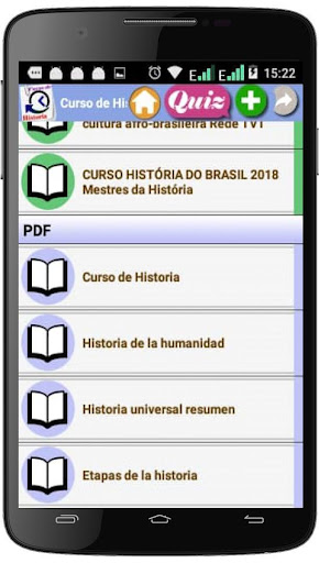 CURSO DE HISTORIA Screen 3