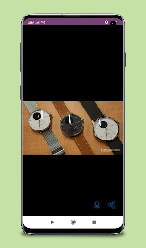 Android application luxury smart watch guide screenshort