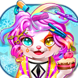 Pet Kitty fantasy hairstyle icon