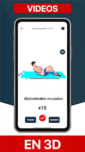 Captura 11 Fit Go: Ejercicios en Casa - F android