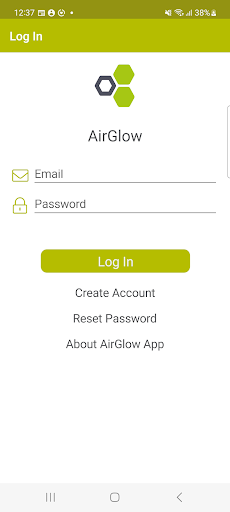Android application AirGlow screenshort