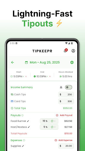TipKeepr - Tip Tracker