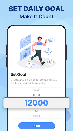 Step Counter and Pedometer Screen 3