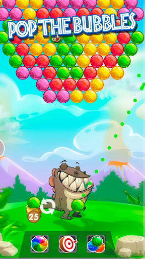 Dino Pop Bubble Shooter Arcade Screen 2