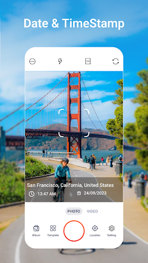 GPS Camera & Photo Timestamp Screen 3