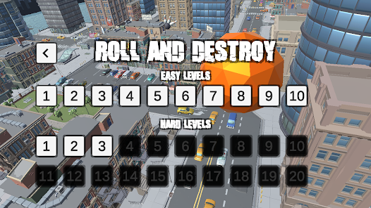 Roll and Destroy The City 1.1 APK + Mod (Free purchase) for Android
