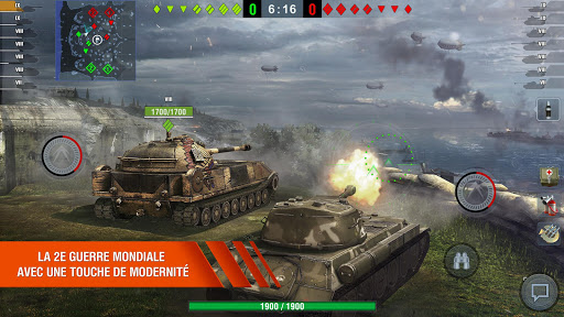 Code Triche World of Tanks Blitz 3D online  PVP jeu de tank APK MOD (Astuce) 4