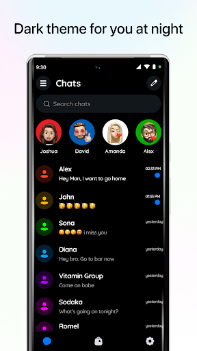 Messenger: Text Messages, SMS Screen 2