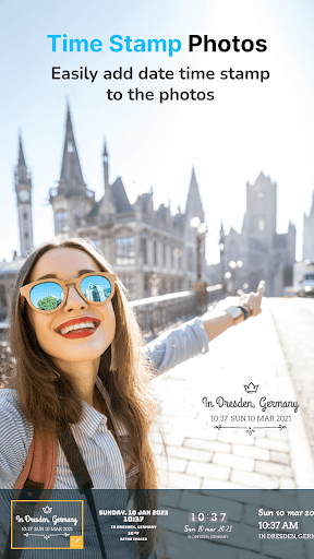 Timestamp- time stamp photos