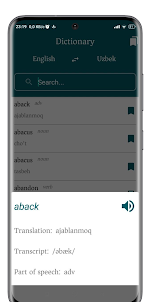 Dictionary Eng-Uzb
