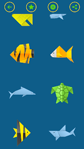 Origami cá & động vật biển