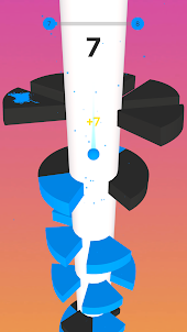 Helix Ball Jump - Spiral Tower