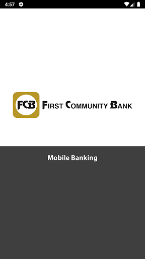 Android application First Community Bank MN screenshort