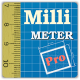 Millimeter Pro - screen ruler, protractor, level icon