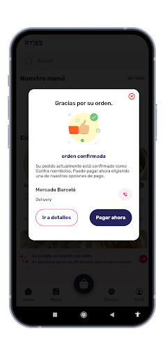 Android application Pupusapp screenshort